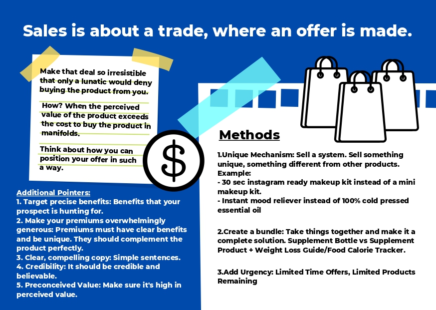 sales notes summary
